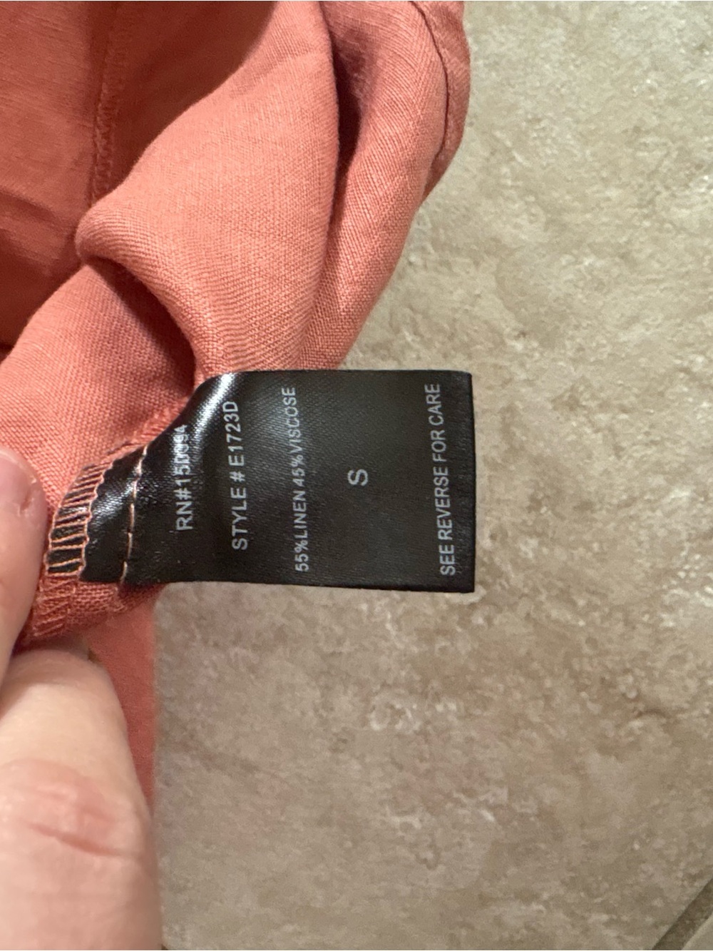 Farrow Rust Button-Front Mini Dress - Picture 4 of 4
